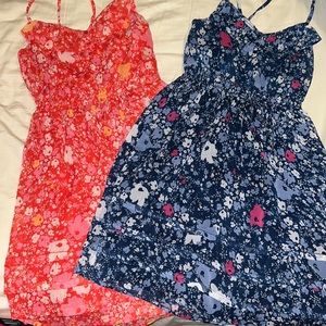 Lot of 2 summer dresses from Kohls in size XS bundle